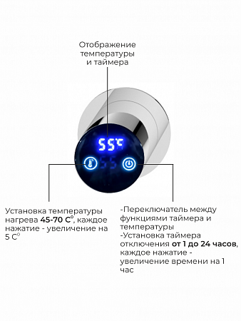 Аккорд П5 500х800 электро Полотенцесушитель TERMINUS Нержавеющая сталь Вольск - фото 4 Аккорд П5 500х800 электро Полотенцесушитель TERMINUS Нержавеющая сталь Вольск - фото 4