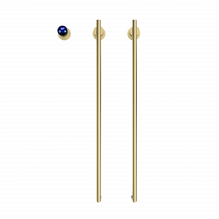 Рондо П2 350х760 электро Полотенцесушитель TERMINUS Брашированное золото Вольск - фото 2 Рондо П2 350х760 электро Полотенцесушитель TERMINUS Брашированное золото Вольск - фото 2