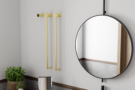 Рондо П2 350х760 электро Полотенцесушитель TERMINUS Брашированное золото Вольск - фото 6 Рондо П2 350х760 электро Полотенцесушитель TERMINUS Брашированное золото Вольск - фото 6