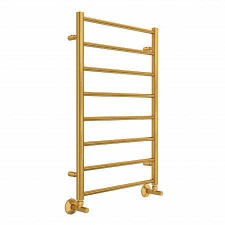 Аврора П8 500х800 Полотенцесушитель TERMINUS Брашированное золото Вольск - фото 1 Аврора П8 500х800 Полотенцесушитель TERMINUS Брашированное золото Вольск - фото 1